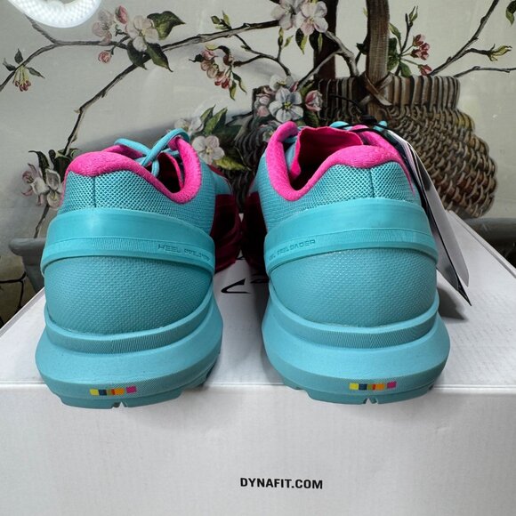 Dynafit Ultra 50 Womens Size 10.5 Pink & Blue Trail Running Shoes Vibrant Colors - Picture 3 of 7